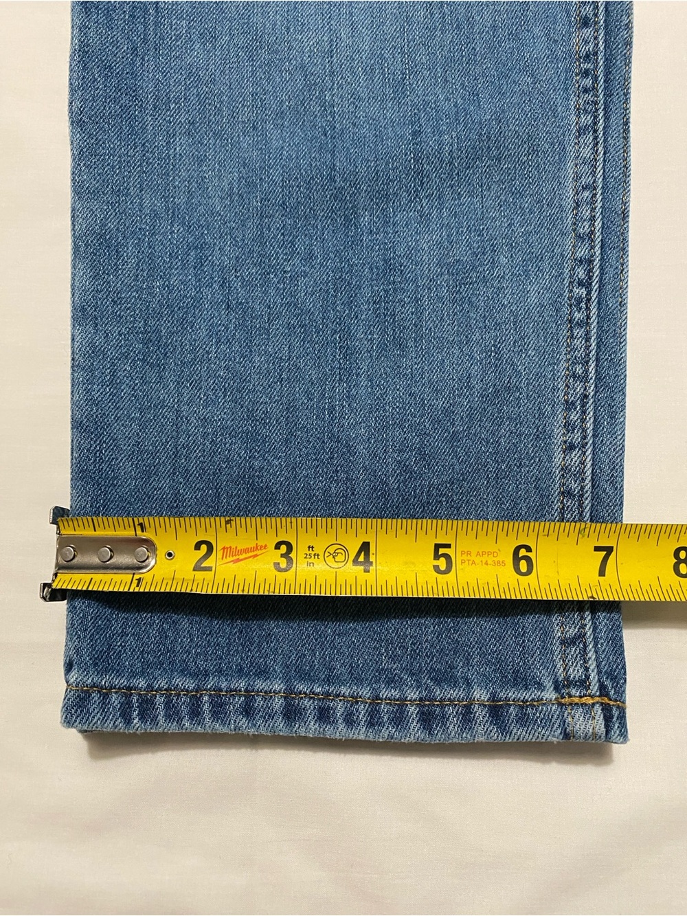 Everlane The Super-Soft Relaxed Jean Size 31 Organic Cotton Straight Leg Ankle - Picture 13 of 14